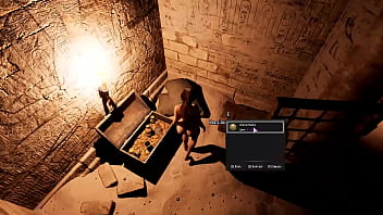 Lara decides which hole of hers the new guests will have fun with hentai game