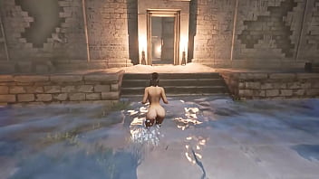 Lara decides which hole of hers the new guests will have fun with hentai game