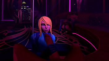 Samus aran taking care of you in a vr experience