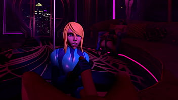 Samus aran taking care of you in a vr experience
