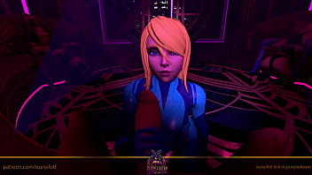 Samus aran taking care of you in a vr experience