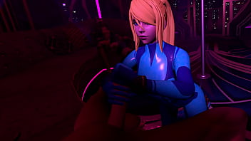 Samus aran taking care of you in a vr experience