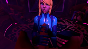 Samus aran taking care of you in a vr experience