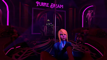 Samus aran taking care of you in a vr experience