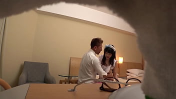 Japanese milf big breasts cosplayer attempts extreme photo shoots at hotels to earn a living 3