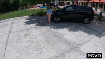 Stranded slut let's stranger use her like a fuck toy Stranded slut let's stranger use her like a fuck toy