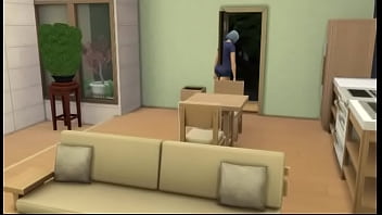 Amigas jugando en el salon