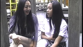 Loni and her friend jade feng take a big american cock