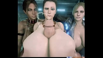 Chun li cunt fucked quiet's double penetrated compilation