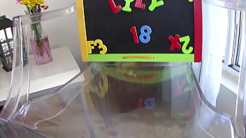 Lilly labeau 19 yo big cock pov blowjob and cum facial