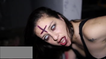 Zombie slut needs cum to survive