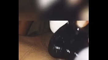 Black dildo fun