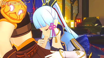 Ayaka and aether private sex scene genshin impact hentai