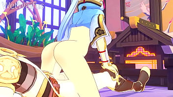 Ayaka and aether private sex scene genshin impact hentai