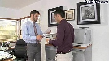 Two Gays Licking Their Assholes In The Office thumbnail
