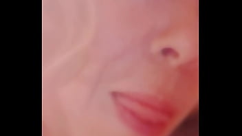 Tauntilizing sexy lips licking