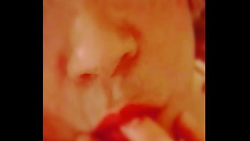 Tauntilizing sexy lips licking