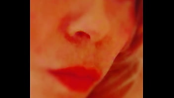 Tauntilizing sexy lips licking