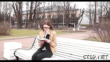 Hawt bitch gets naked and begins enjoying the merciless sex