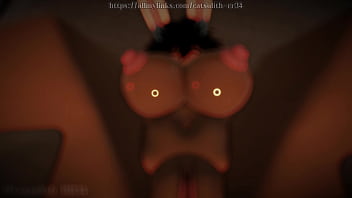 Dumb bunny girl tries to make me cum