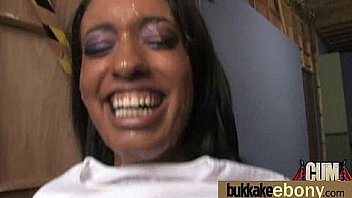 Interracial gangbang with white dicks 1