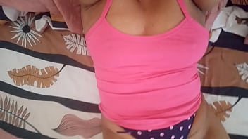 What a rich baby there is a little milk that has it inside her tight vagina