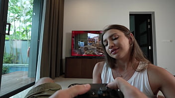 I prefer fucking her over video games