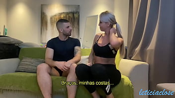 Teaser Comendo Meu Instrutor Gostoso Depois De Treinar Glúteos Na Sala thumbnail