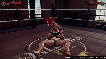 Polly vs kallan nf3d female mma battle