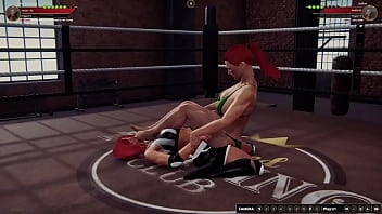 Polly vs kallan nf3d female mma battle