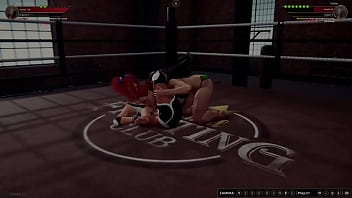 Polly vs kallan nf3d female mma battle