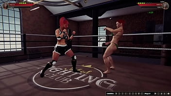 Polly vs kallan nf3d female mma battle