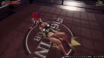 Polly vs kallan nf3d female mma battle