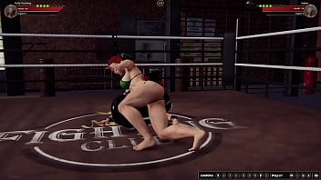 Polly vs kallan nf3d female mma battle