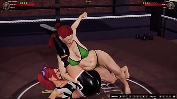 Polly vs kallan nf3d female mma battle