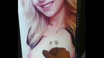 Slutty Friend Love Feeling My Hot Cum On Her Face And Tits thumbnail