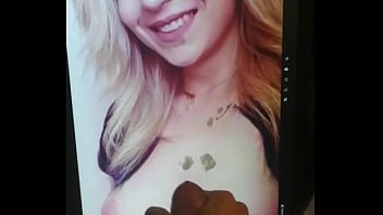 Slutty Friend Love Feeling My Hot Cum On Her Face And Tits thumbnail