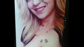 Slutty Friend Love Feeling My Hot Cum On Her Face And Tits thumbnail