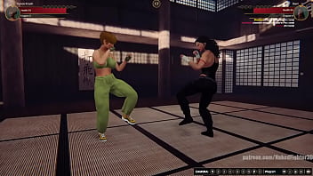 Karen vs devi nf3d female mma combat dojo