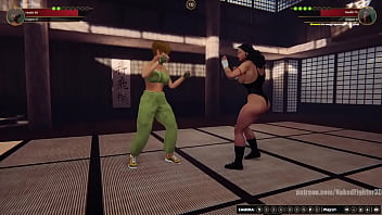 Karen vs devi nf3d female mma combat dojo