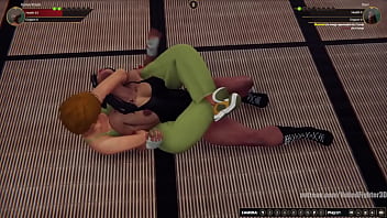 Karen vs devi nf3d female mma combat dojo