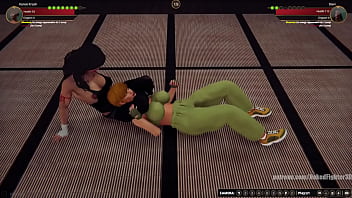 Karen vs devi nf3d female mma combat dojo