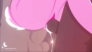 Una coneja furry tetona en inglés