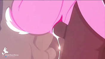 Una coneja furry tetona en inglés