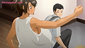 Lonely housewife fucks the senpai of her son episode 3
