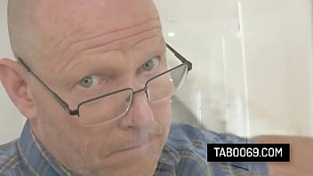 Slutty stepdaughter knows knows her stepdad wants to watch her get fucked