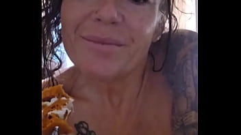 Nothing like a delicious slice of pumpkin roll & a hot cup of coffee ️ on a ##tatatuesday actually a nice long