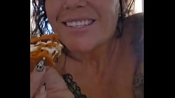 Nothing like a delicious slice of pumpkin roll & a hot cup of coffee ️ on a ##tatatuesday actually a nice long