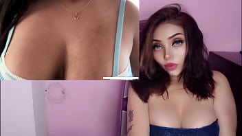 La tetona y gruesa hermanastra caliente