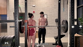 Passionate sex with a stranger after the gym danner mendez and iris rodriguez